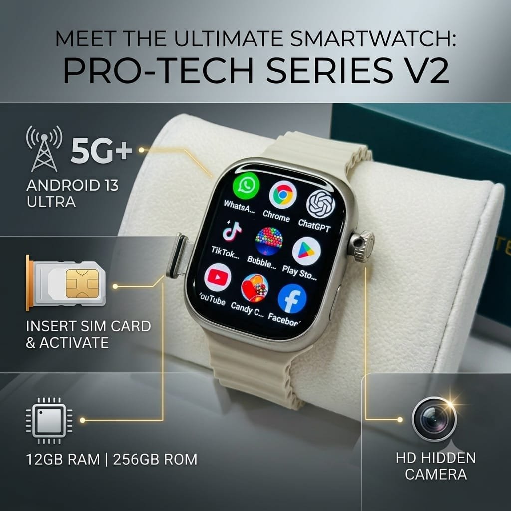 5G+ Android Series 10 Smart Watch